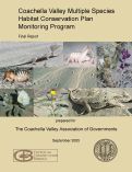 Cover page of Coachella Valley Multiple Species Habitat Conservation Plan Monitoring Program: 2002-2005 Progress Report