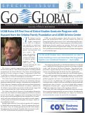 Cover page of GoGlobal Special Edition, Fall 2006