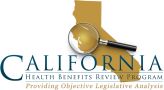 California Health Benefits Review Program banner