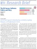Cover page of The IGS Survey: California Politics and Policy