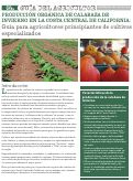 Cover page of Producción orgánica de calabaza de invierno en la Costa Central de California:&nbsp;Guías para agricultores principiantes de cultivos especializados