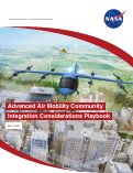 Cover page of Advanced Air Mobility Community Integration Considerations Playbook