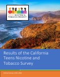Cover page of Results of the California Teens Nicotine and Tobacco Survey