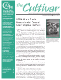 Cover page of The Cultivar newsletter, Fall/Winter 2004