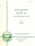 Cover page of Recent Sediments of Monterey Bay: Additional Mineralogical Data