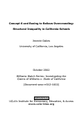 Cover page of Concept 6 and Busing to Relieve Overcrowding: Structural Inequality in California Schools