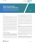 Cover page of What Drives Shared Micromobility Ridership?