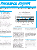Cover page of Strong California Economy Transforms The Office Sector