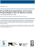 Cover page of Drug Trafficking Organizations and Counter-Drug Strategies in the U.S.-Mexican Context