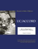 Cover page of Merit as a Moving Target in Post-Proposition 209 UC Admissions