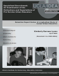 Cover page of Specialized Recruitment: An Examination of the Motivations and Expectations of Pre-Service Urban Educators