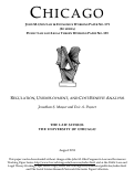 Cover page of Regulation, Unemployment, and Cost-Benefit Analysis