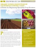 Cover page of Organic Potato Production on California's Central Coast: A Guide for Beginning Specialty Crop Growers
