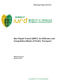 Cover page of Bus Rapid Transit (BRT): An Efficient and Competitive Mode of Public Transport