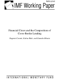 Cover page of Financial Crises and the Composition of Cross-Border Lending