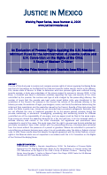 Cover page of An Evaluation of Process Rights Applying the U.N. Standard Minimum Rules for the Administration of Juvenile Justice and U.N. Convention on the Rights of the Child: A Study of Mexican Children