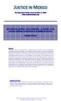 Cover page of Rendición de cuentas y democratización. La revisión de las cuentas públicas municipales en el estado de Sonora