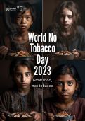 Cover page of World No Tobacco Day 2023: grow food, not tobacco